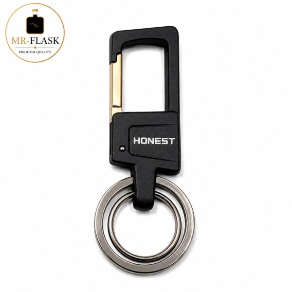 جاسوئیچی فلزی HONEST مشکی