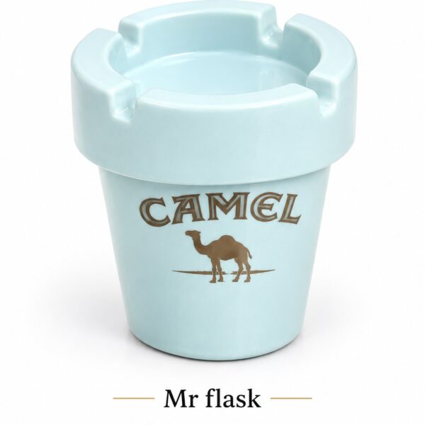 زیرسیگاری طرح Camel آبی یخی
