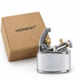 فندک چرمی بنزینی هانست Honest کد H1