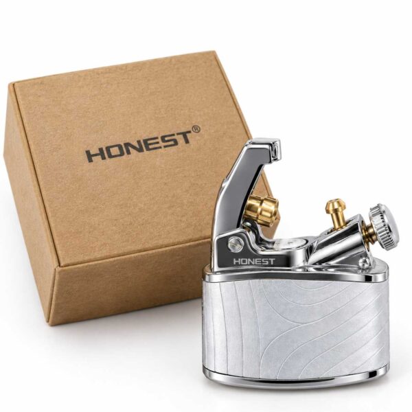 فندک چرمی بنزینی هانست Honest کد H1